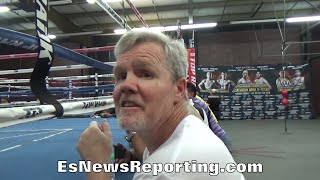 FREDDIE ROACH RATHER HAVE KHAN quotUSE HIS SPEEDquot THAN STACK UP MUSCLE KHAN BEATS CANELO WHOS NEXT [upl. by Ttenaej]