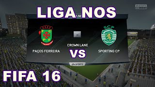 PAÇOS FERREIRA VS SPORTING CP LIGA NOS ANTEVISÃO [upl. by Kieryt]