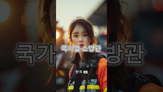 국가별 여자 소방관 countries as woman fire fighter [upl. by Agnesse]