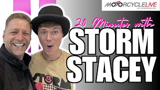 Motorcycle LIVE Special  STORM STACEY [upl. by Enidlarej352]