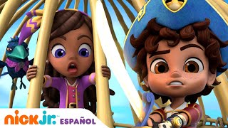 Santiago de los Mares  Santiago vs Bonnie Bones la brújula mágica  Nick Jr en Español [upl. by Suivatram]