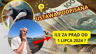 Cena prądu od 1 lipca ustawa podpisana przez prezydenta [upl. by Suzann]