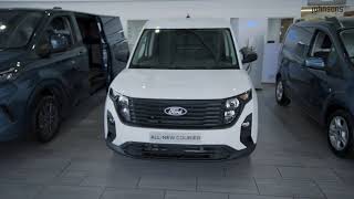 Ford Transit Courier  Fords redesigned Courier with greater capacity and a technologyled interior [upl. by Llenrag]