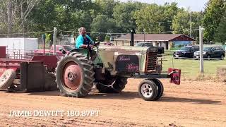 Endeavor Fall Tractor Pull 5500 Improved Antique Class [upl. by Shanahan]