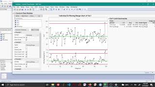 I and MR Chart  JMP [upl. by Clercq]