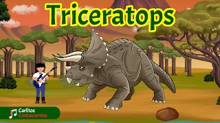 Triceratops  Adivinanzas de los dinosaurios [upl. by Rutherford15]