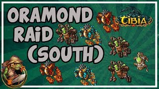 Tibia  Oramond Raid 300 PTS South [upl. by Ciardap947]