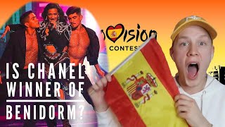 CHANEL  ”SloMo”  REACTION TO SPAIN  EUROVISION SONG CONTEST 2022 🇪🇸 [upl. by Manley]