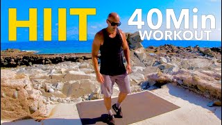 Hiit 40 Minutes Full Body Workout  Tabata 40 10 [upl. by Gasser]