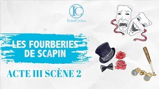 Les Fourberies de Scapin  Acte III Scène 2  InterCycles [upl. by Suellen]