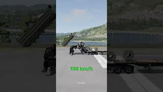 Different Speeds vs Barriers  BeamNG Drive Crash Test [upl. by Ahsenrac294]