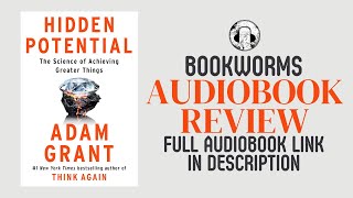 Hidden Potential Audiobook Review  Adam Grant Audiobook Review  Self Help Audiobook Review [upl. by Casandra]