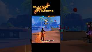 Nalla Noni Bhai Ke Live Par Matchmaking 😨 Reaction 🏳️ shorts short freefire [upl. by Adaminah]