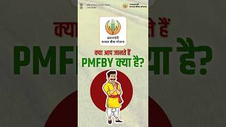 PMFBY क्या है What is PMFBY [upl. by Clawson47]