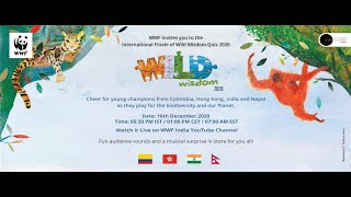 Wild Wisdom Quiz International Finale 2020 [upl. by Ahsieyt]