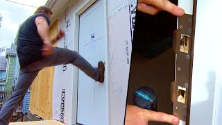 How to Install a ‘Fortress Door’ to Keep Your Home Safe [upl. by Gildus]