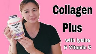 Collagen Plus with L Lysine amp Vitamin C Honest Review  Zaiveeyh Shy [upl. by Auqeenahs]