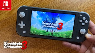 Xenoblade Chronicles 3 Nintendo Switch Lite Gameplay [upl. by Primaveria]