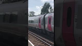 220016 amp 221121 Pass Brockenhurst Railway Station on Platform 2 [upl. by Brody]