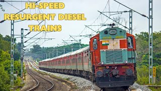 22 IN 1  RESURGENT DIESEL amp ELECTRIC TRAINS in BANGALORE DIV  LDH WDG3ABRC WAP7  Indian Railways [upl. by Dawkins]