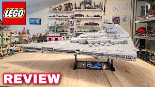 LEGO STAR WARS UCS IMPERIAL STAR DESTROYER 75252 REVIEW  Juste incroyable ⭐️ [upl. by Agiaf]