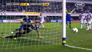 Boca Juniors 1  1 Corinthians Copa Libertadores 2012 [upl. by Lamdin]