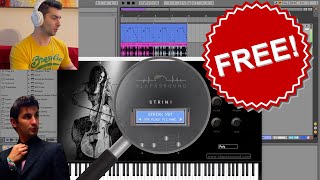 STRINX  FREE Strings VST Plugin  BEST Free VST Plugins Detective 🕵️🔎 [upl. by Hakkeber106]