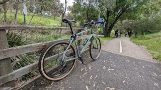 A quick ride of my new custom Surly Ghost Grappler [upl. by Yate]