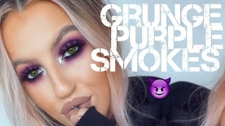 Grunge Purple Smokes  KeilidhMua [upl. by Enoed]