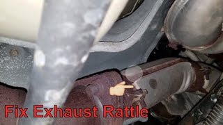 Is your Exhaust Rattling This is how to fix it cheap [upl. by Gavini91]