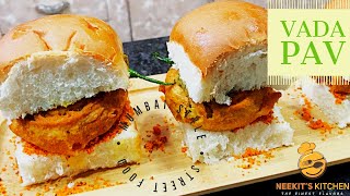 BEST VADA PAV RECIPE  VADA PAV CHUTNEY RECIPE  MUMBAI VADA PAV [upl. by Peterec345]