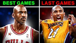 NBA Legends First Last and Best Games [upl. by Hudson]