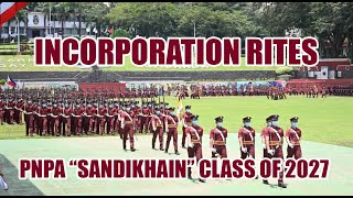 INCORPORATION RITES PNPA quot SANDIKHAIN quot CLASS OF 2027 [upl. by Idissak]