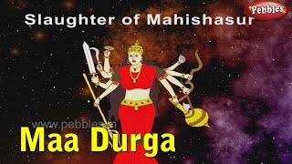 Mahishasur Ka Vadh  Maa Durga Stories in Hindi  Maa Durga Stories [upl. by Suivat]