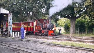 Leighton Buzzard Narrow Gauge Railway LBNGR Sept 2013 Gala Sunday Footage Compilation [upl. by Khajeh630]