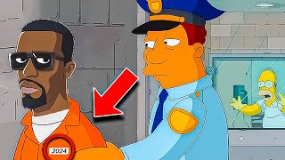 Simpsons WARN Us About Diddy All Hidden Predictions We Missed [upl. by Eibreh]