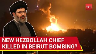 Beirut Airport Bombed New Hezbollah Chief Safieddine Targeted  Dozens Killed In Lebanon Strikes [upl. by Griswold]