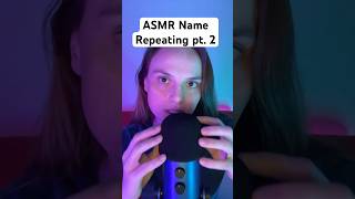 ASMR Trigger Words Name Whispering Pt 2 asmrwhisper whisperasmr asmr [upl. by Brott]