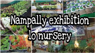 Nampally exhibition  Numaish 2023 Hyderabad exhibition nursery tour [upl. by Adaliah]