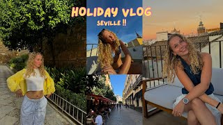 SEVILLE VLOG  exploring tapas amp sunbathing [upl. by Parthinia74]