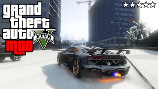 GTA 5 PC quotSNOW MODquot ONLINE   GTA 5 ONLINE [upl. by Adnilram]