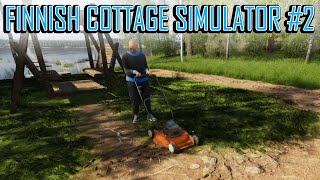 Rasenmähen für OMMA  Finnish Cottage Simulator Folge 2 [upl. by Aixela]