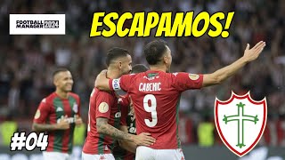 Livres do rebaixamento Desafio Reconstrução Portuguesa de Desportos Ep 04 Football Manager 2024 [upl. by Grishilda]