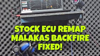 STOCK ECU REMAP RAIDER 150FI WITH AFTER MARKET PIPE MALAKAS ANG BACKFIRE [upl. by Tama]