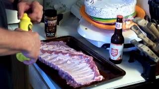 Texas Smoked Spare Ribs  321 Method  Part 1 [upl. by Llimaj]