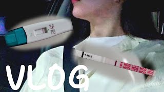 Vlog 임신준비 배란5일10일차 임테기 반응 얼리 한줄 원포 두줄 태몽 3가지 [upl. by Nilecoj771]