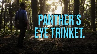 Red Dead Redemption II Panthers Eye Trinket Complete Crafting Guide [upl. by Kovacev83]