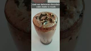 Chocolate Cake Shake  Chocolate Shake  Refreshing Summer Drink [upl. by Brunell589]