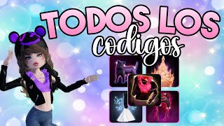 TODOS LOS NUEVOS CODIGOS DE DRESS TO IMPRESS EN ROBLOX DTI [upl. by Antrim]