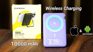 Ambrane Aerosync PB11 Powerbank Review  Best Wireless Power bank for Every Phone [upl. by Varhol81]